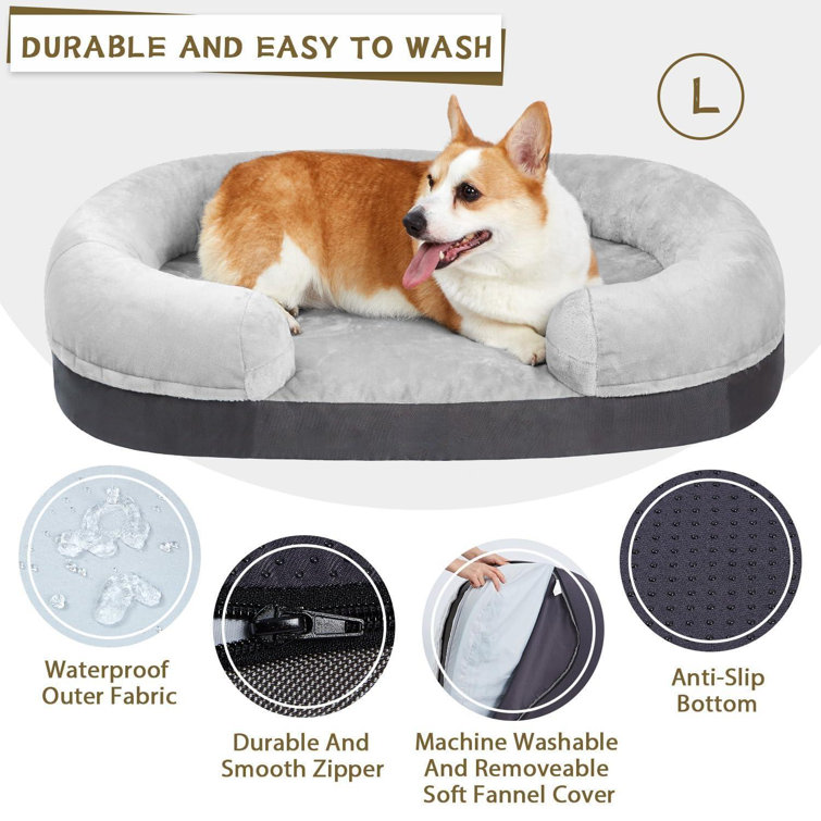 Wayfair orthopedic hotsell dog beds